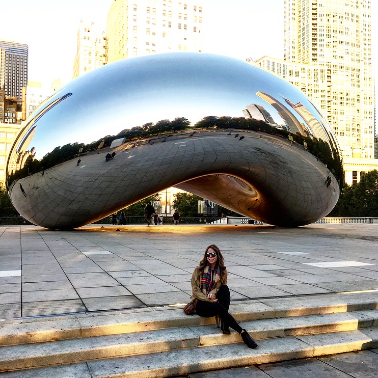 Never Been So Wanderlust: A Long Weekend in Chicago - Cloud Gate aka 'The Bean' Millennium Park